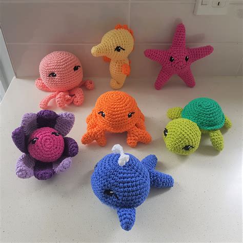 Create a Whimsical Crochet Ocean Scene
